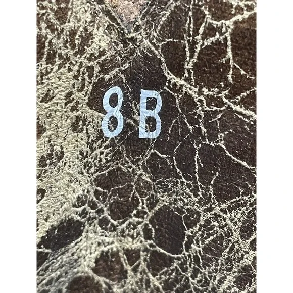 Womens Ariat 10006755 Brown Leather Cowboy Boots 8 B Good Used Condition - Picture 14 of 15